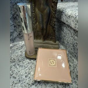 Jouer Set: Soft Focus Setting Powder Fair, High Coverage Concealer in Creme